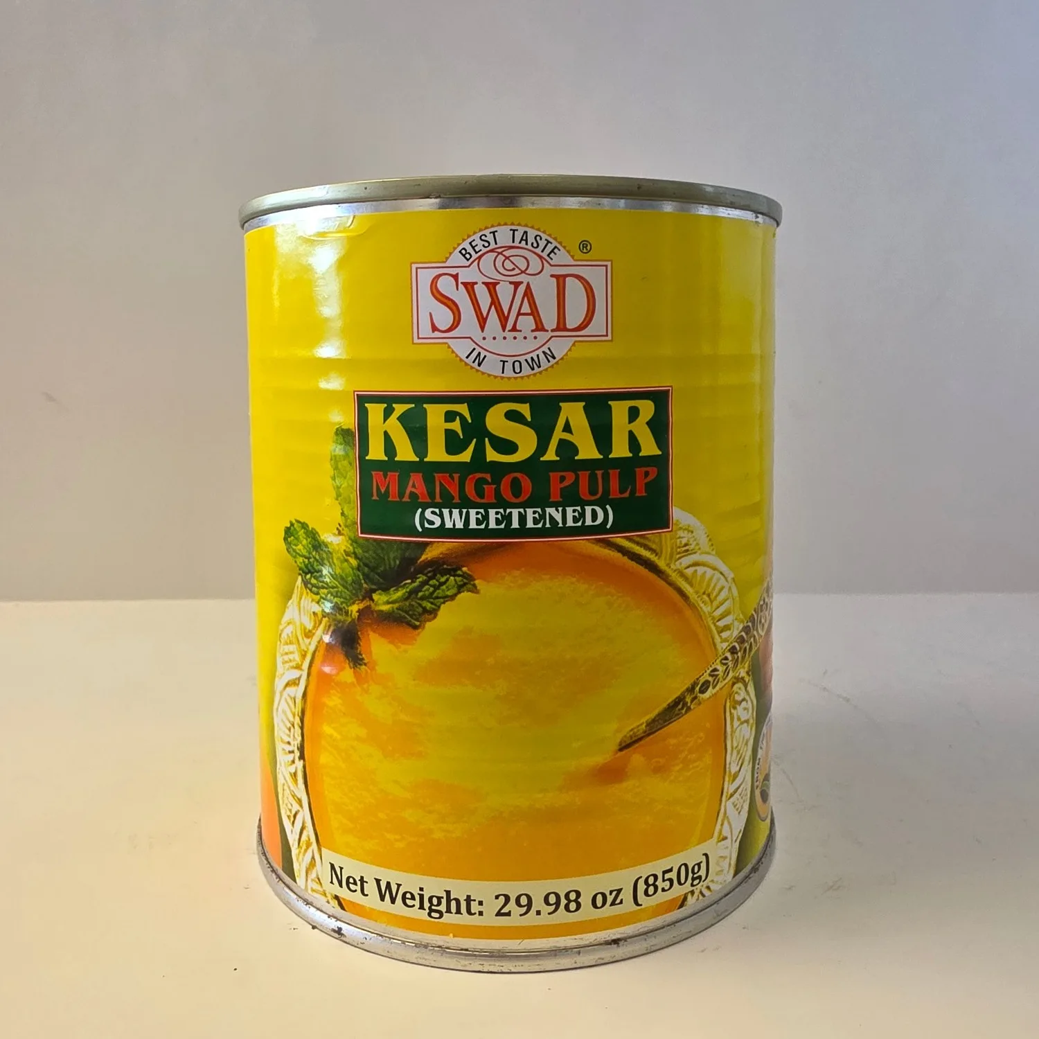 Swad Kesar Mango Pulp (Sweetened)