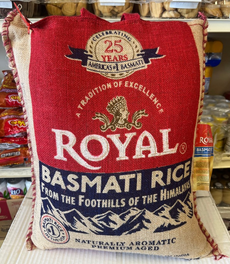 Royal Basmati Rice 20Lbs